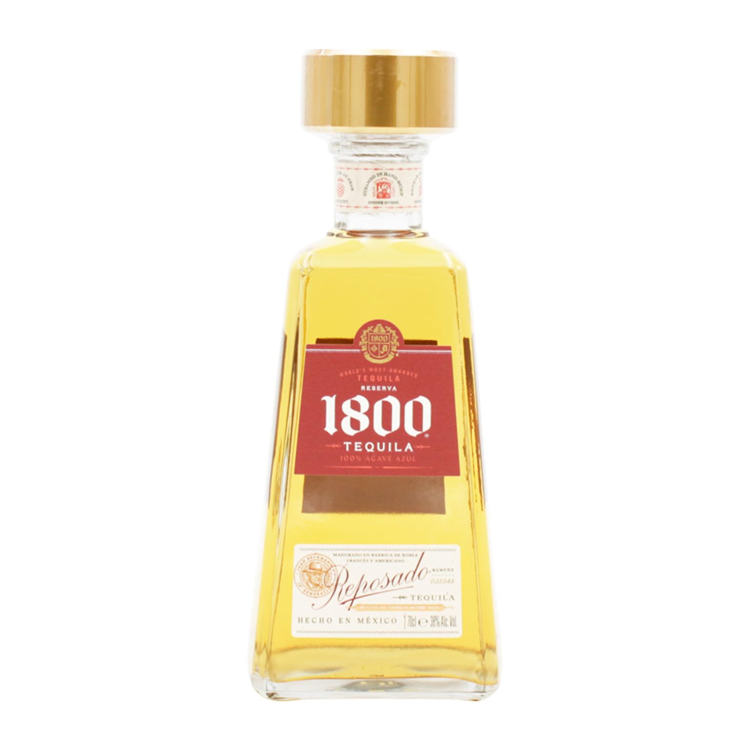 Tequila 1800 Reposado 38 ° 70 cl