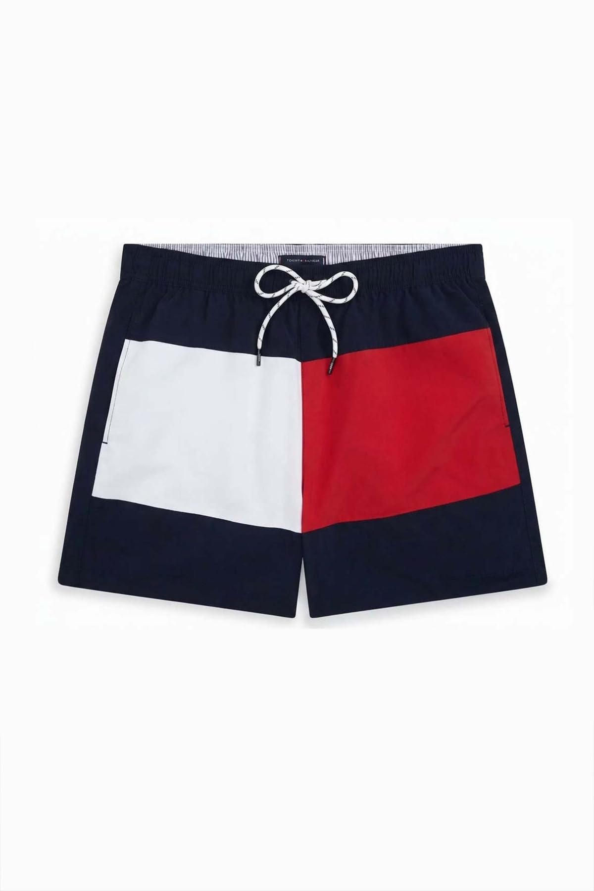 Tommy Hilfiger Flag Mid Length Swimshortsum0um03840 Short de Bain Homme (Lot de 1)