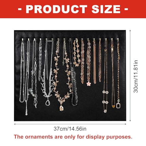 Support à bijoux noirs pour éviter les colliers emmêlés - 6