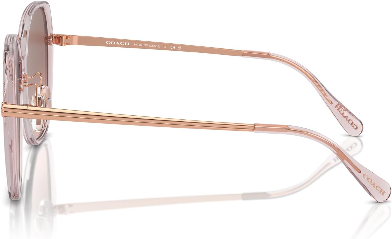 COACH womens Hc8403d Square Sunglasses