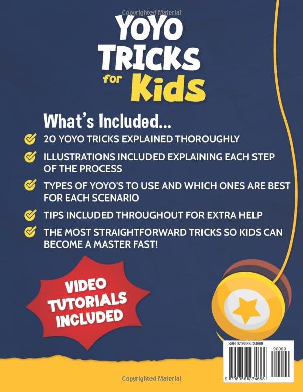 YoYo Tricks For Kids: How To Master The Basics And Become A Pro With The YoYo Following Simple Instructions, With Illustrations (Fun Tricks) image 3