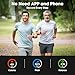 Kummel Smart Watch for Men Women, No App/Phone Required, Fitness Tracker with Pedometer, Bluetooth Call (Answer/Make Call), Heart Rate Blood Oxygen Monitor Step Counter, 100+ Sports Modes