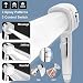 Rv Shower Head with 60" Hose and On Off Switch, 3 Spray Modes High Pressure Water Saving Shower Head with Adhensive Holder for RV, Camper, Travel trailer and Motorhome (Chrome)