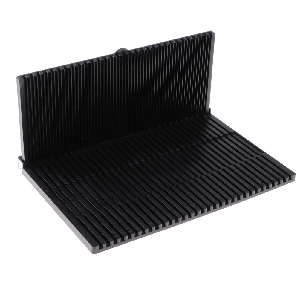 F Fityle Plastic Shelf Tool Rack Holder for Gundam Model Making Replacement Black