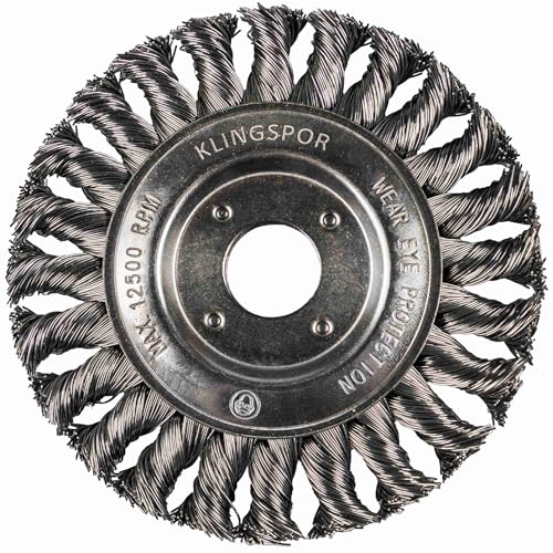 Brosse ronde en fil torsadé 358312 1 x 125 x 14 x 22,23 mm