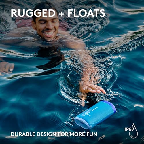 Image of Ultimate Ears EVERBOOM Wireless Bluetooth Portable Speaker, Big Bass and Immersive 360-Degree Sound, Floatable Waterproof Speaker IP67, up to 20-Hour Battery and 180 ft (55 m) Range - Charcoal Black