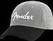 Fender Hipster Dad Hat, Gray/Black
