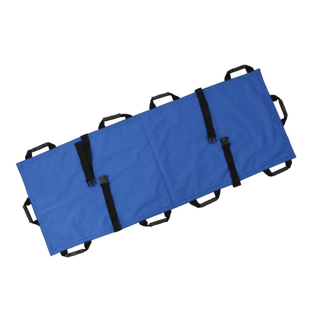 Oxford Soft Emergency Rescue Barella Impermeabile Pieghevole, Sistema di trasferimento del paziente Lift Assist per Le attività all'aperto di Sport scolastici dell'ospedale Domestico