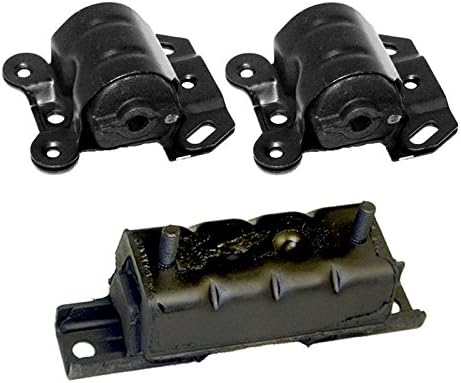 K2109 Engine Motor & Transmission Mount Kit 3pc Compatible with Fits 1996-2005 Chevrolet Astro/GMC Safari 4.3L 4WD | A2436 A2436 A2839