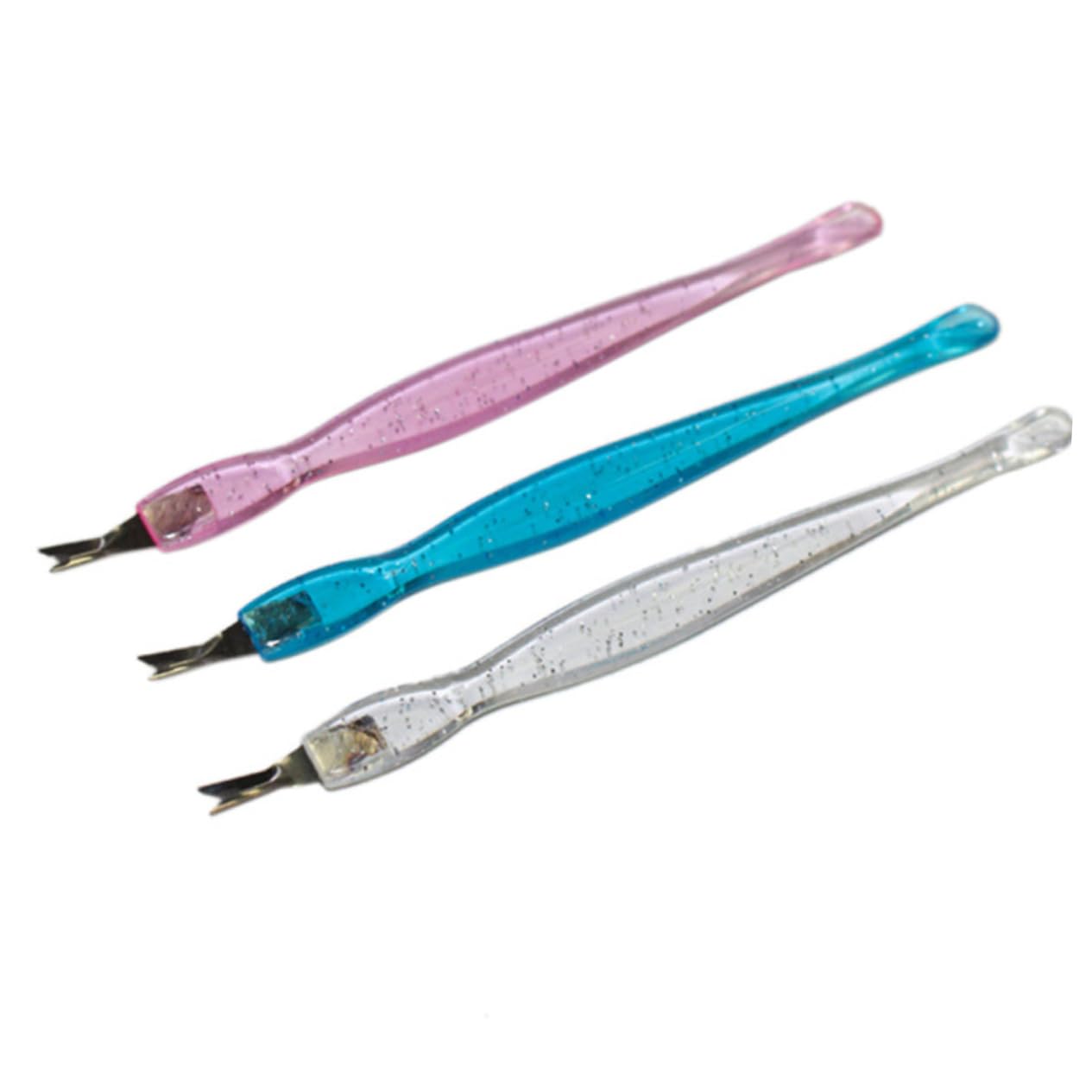 OHPHCALL Tools Set 12pcs Cuticle Trimmer Pusher and Remover Fork for Feet Stainless Steel for Professional Home Use