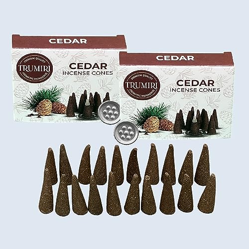 Trumiri TRU-ICTP-CEDAR Incense Cones - Total 20 Cone Incense thumb #6
