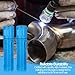 2 Pcs Welding Rod Storage Tube 14 Inch Stick Welding Electrode Storage Tube Airproof Welding Rod Holder Waterproof Welding Rod Container for Welding Rod Canister(Blue)