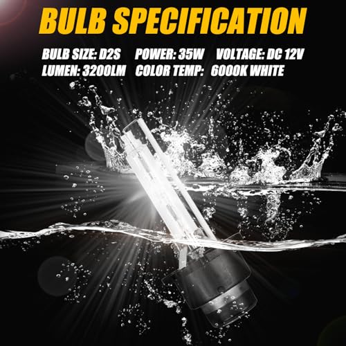 HID Xenon Headlight Ballast Compatible with Infiniti G35 G37 M35 FX35 QX60 Nissan 350Z 370Z Altima Maxima Murano Rogue GT-R, Replace NZMNS111LAN 28474-8991A with Igniter & D2S Bulb by RANSOTO - Image 4