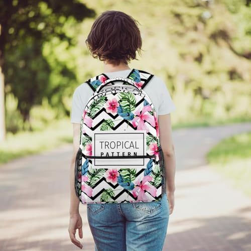 Sac à dos d'école pour adolescents grand compartiment multicolore - 6