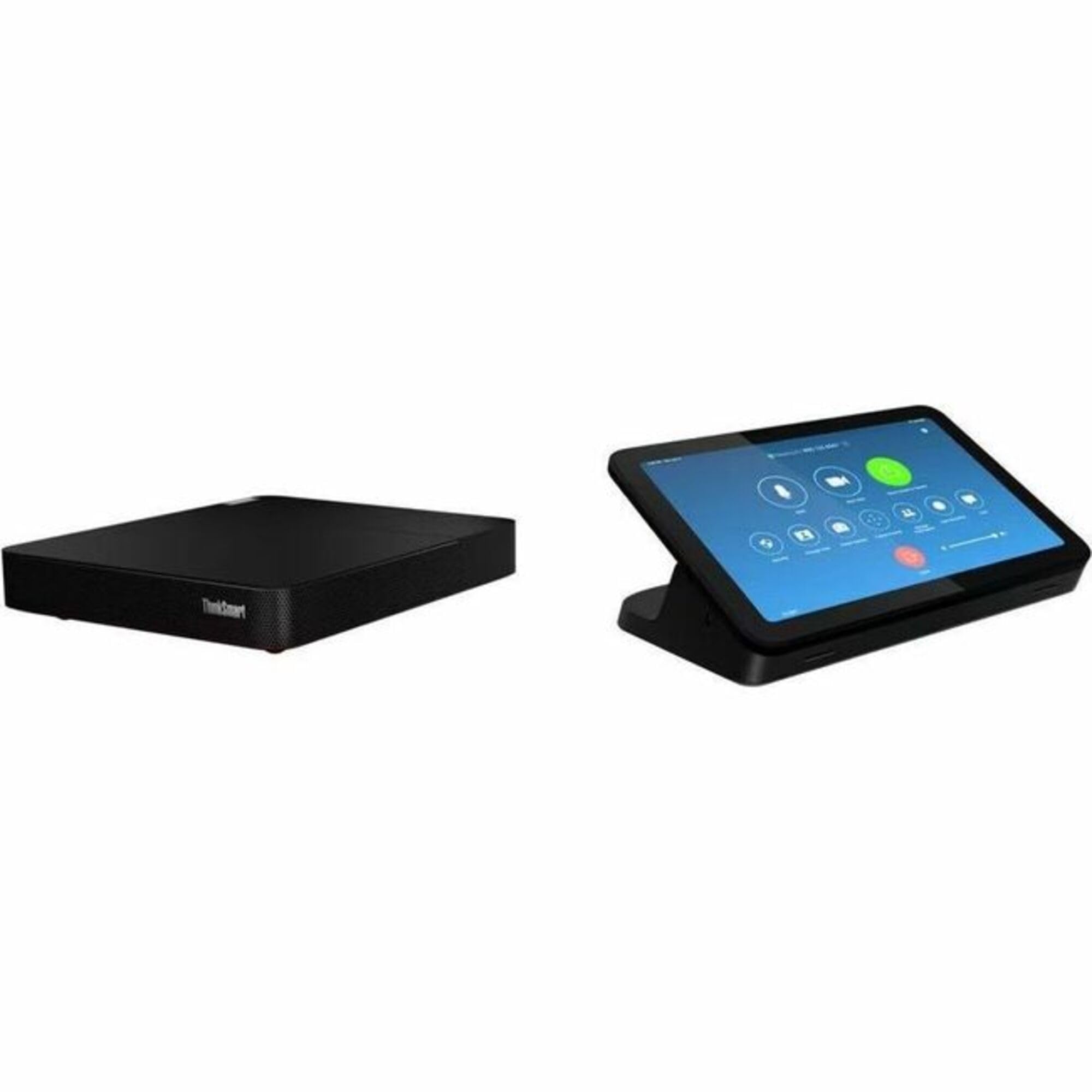 Lenovo - 12QL0004US ThinkSmart Core Video Conference Equipment - 1280 x 800 Video (Live) - 1 x Network (RJ-45) - 1 x HDMI in - 2 x HDMI Out - USB - Gigabit Ethernet - Wireless LAN