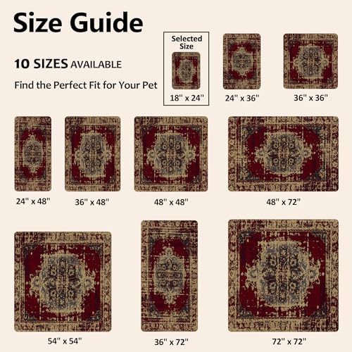 Image of Washable Pee Pads for Dogs 18 inchx24 inch 2 Pack Reusable Puppy Potty Pad