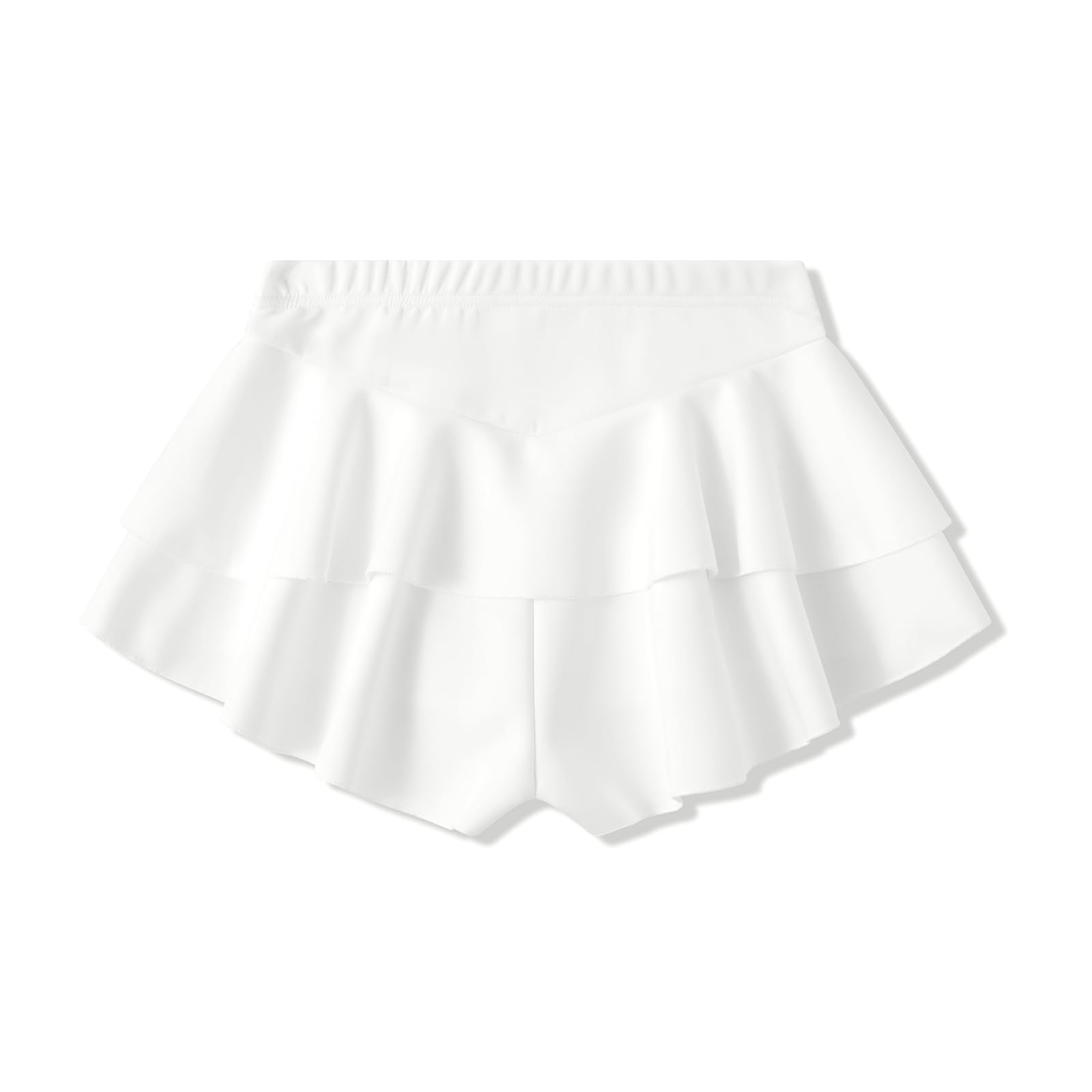 Women Sexy Booty Shorts Ruffle Rave Cheeky Skorts