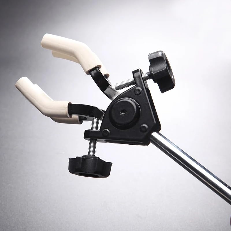 Aluminium Alloy Blender Beaker clamp Double Adjustment Universal Tube clamp Laboratory Supplies 29cm Length