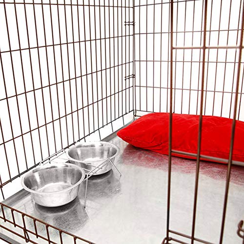 Kopeks Galvanized Metal Tray For Dog Crates, Pet Kennels, Restaurant Grease Traps, And Floor Protection With Leak And Rust Resistant Chew Proof Durability, Heavy-Duty Reusable Coverage #TOP1