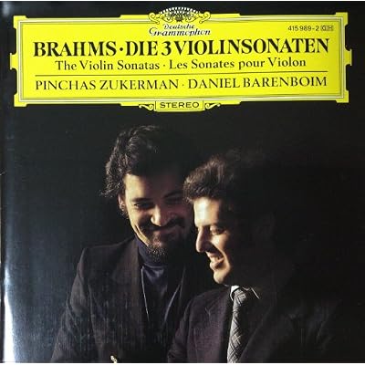 Brahms; 3 Violin Sonatas