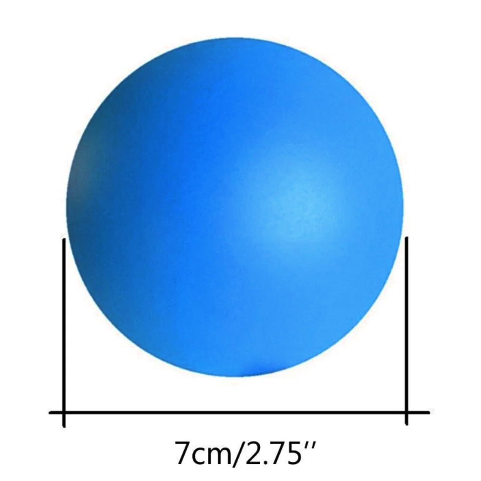 Lot De 2 Balles De Préhension Souples Pour Exercices De Main - Rééducation AVC Et Musculation Des Doigts - Diamètre 7 Cm - Jaune Et Bleu