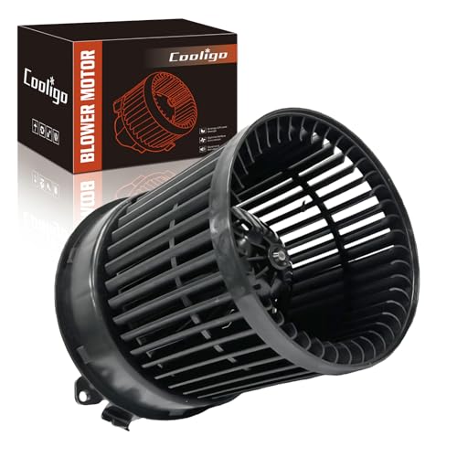 COOLIGO AC Heater Blower Motor with Fan 700323 Fit for