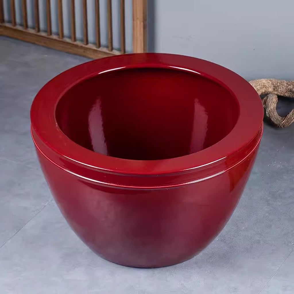 Tanque Peces Acuario Patio al Aire Libre, jardín, Lirio de Agua, Planta Loto, Lavabo, Sala Estar, Pasillo, decoración, pecera | 41cm