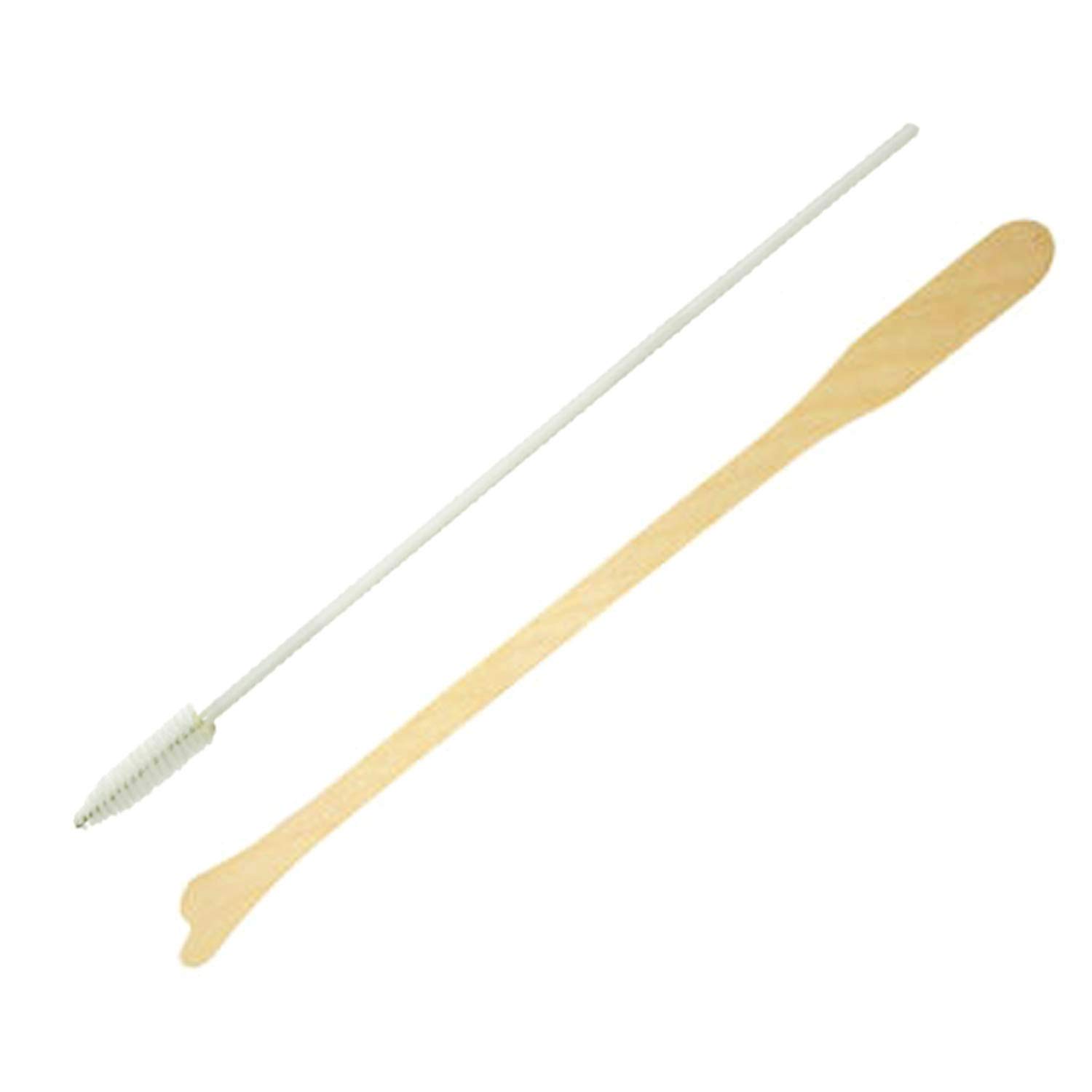 Raindrop World Papsmear Test Kit Sterile Set of 2 Pcs Cyto Brush, Wooden Spatula (Pack of 10)