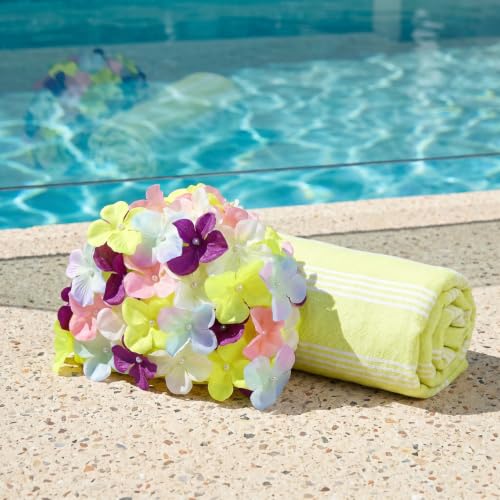 Image of Housoutil Women Floral Swim Cap, Retro Flower Swimming Bathing Cap，L | Comfortable Bathing Hats Breathable for Adult Women Long /Short Hair, Retro Floral Petal Shower Swimming Hat