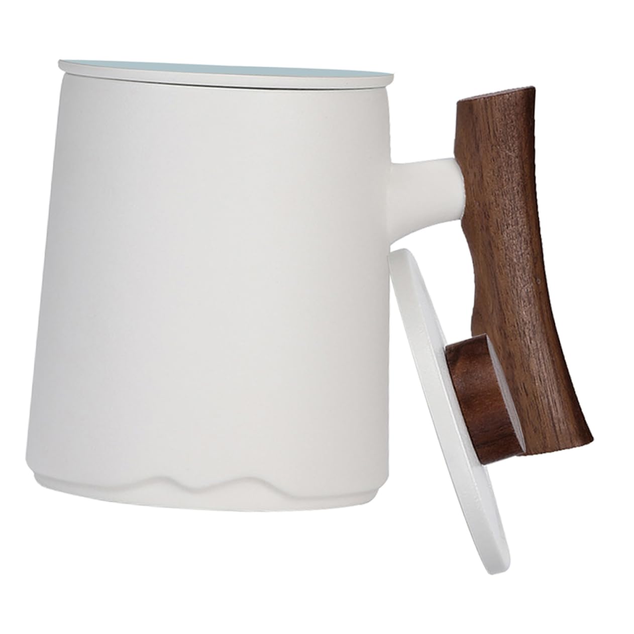 Alipis 3pièces Tasse à Thé Céramique Avec Filtre Et Couvercle Mug Design Élégant Pour Infusion De Thé Pour Maison Bureau Et