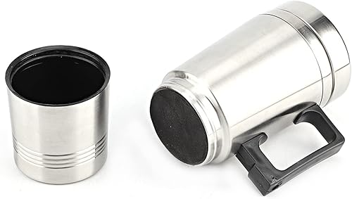 Miniatura 9 de Hervidor eléctrico portátil para automóvil, 12 V, taza de calefacción eléctrica para café, té, taza de calentamiento de agua, hervidor de viaje,