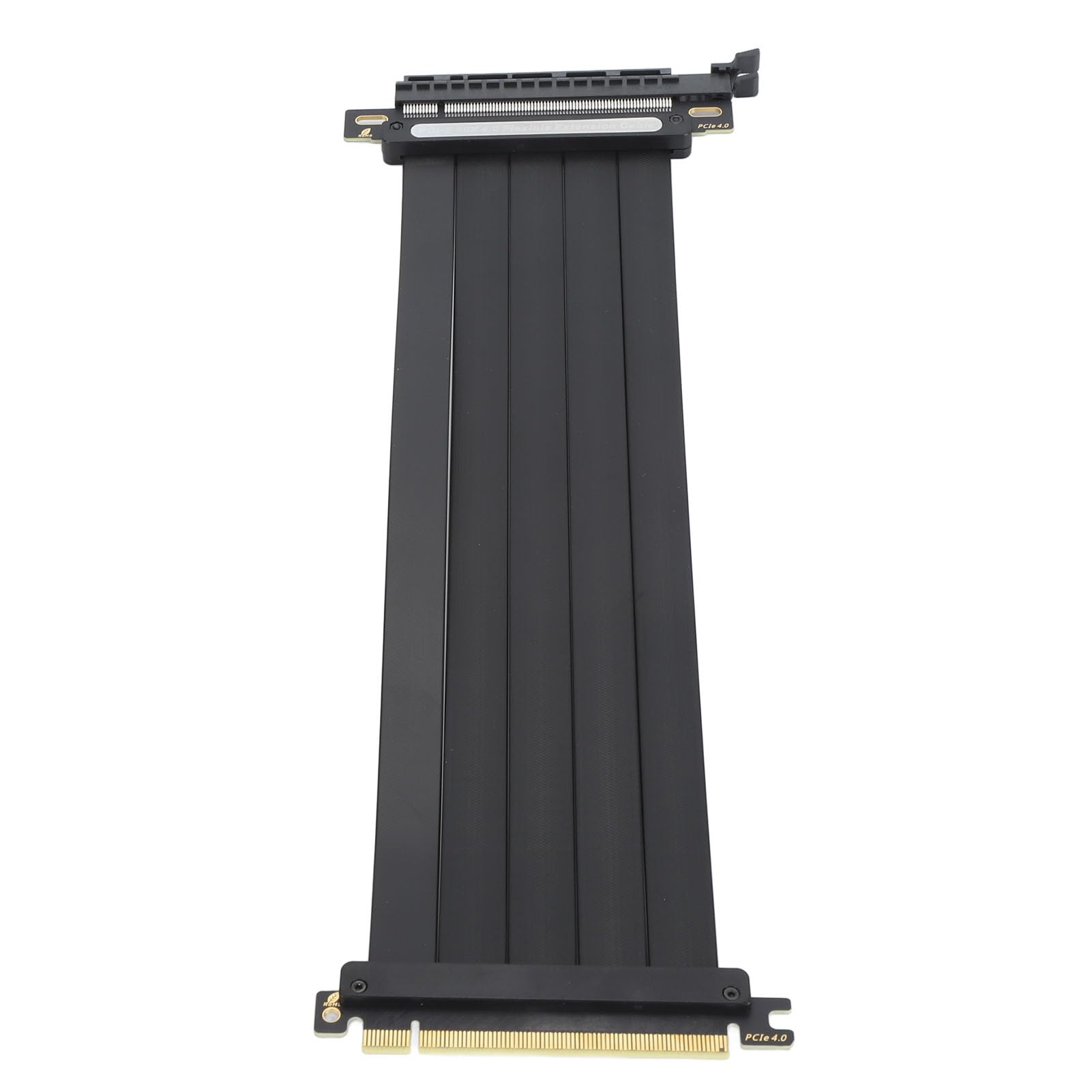 Cavo Riser PCIe, Cavo Placcato Argento, Cavo Riser GPU PCIe 4.0 X16 da 180 Gradi, Design Segmentato Plug and Play per Chipset Z690 per RTX3090 (250mm