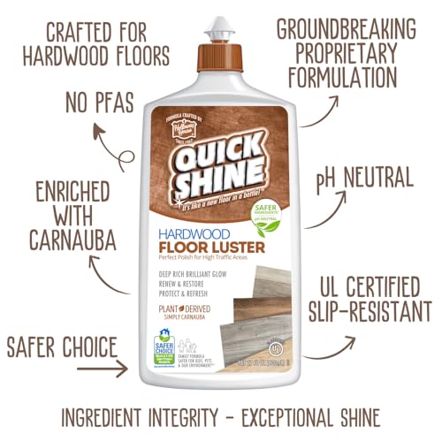 Brillo para suelos de madera Quick Shine 1207-00027U de 800ml 3