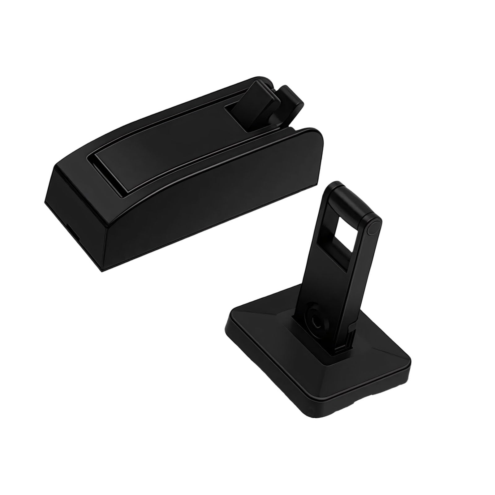 Kaeltsyn Black Mount Door Stop Provides Smooth Quiet Function In Residential Commercial Places Offices Door Stopper