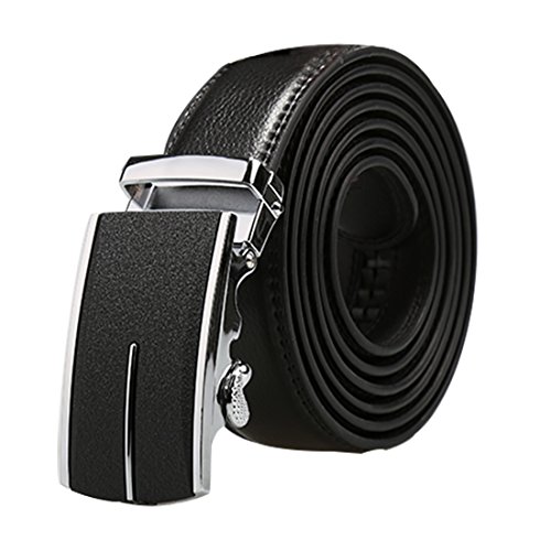 Ceinture cliquet homme contre les douleurs abdominales en cuir