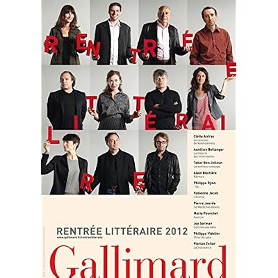 Rentr&eacute;e litt&eacute;raire Gallimard 2012 - Extraits gratuits