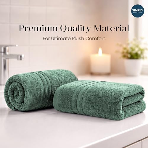 Image of Jasmine Quick Dry, Super Absorbent, Soft Beach, Bath & Sports Towel, Teal, 70 x 140cm, 350GSM