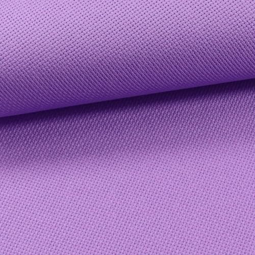 Image of KCS 59 inch x one Yard (93cmx149cm) 18 Ct Counted Cotton Aida Cloth Cross Stitch Fabric (Lavender)