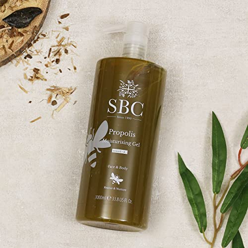 SBC Skincare Propolis Moisturising Gel - 1000ml, Brown, 1 l (Pack of 1) - Image 2