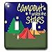 3dRose lsp_224836_2 Campout Under the Stars Toggle Switch, Mixed