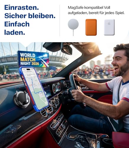 TORRAS Q3 Air 2026 Fußball Limitierte Auflage für iPhone 17 Pro Max hülle mit echtem Airbags Doppelter Schutz & 360° Magnetischer Robust… – Ansicht 6