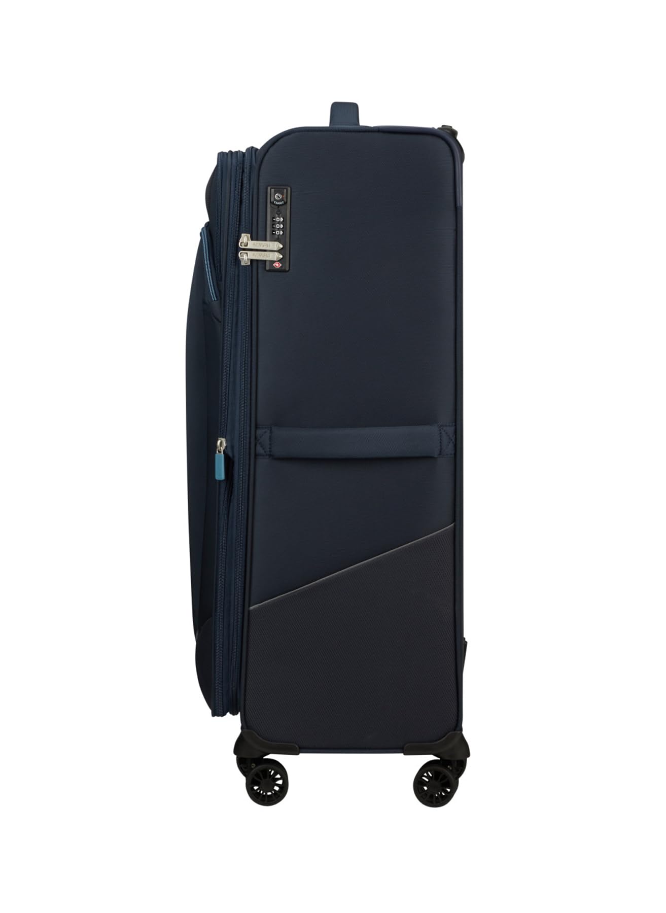Maleta Grande American Tourister SummerRide Spinner 80cm/ 80x48x30cm/ 4 Ruedas/ Azul Marino
