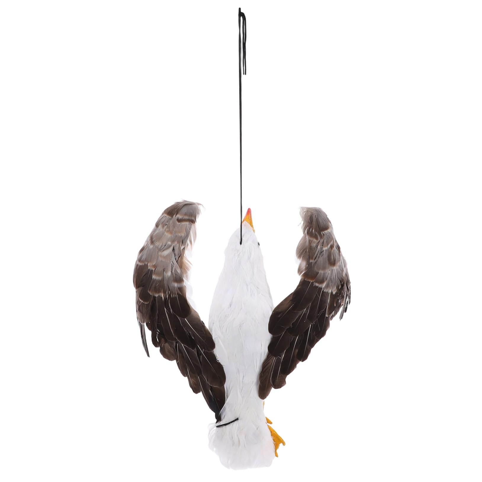 Mouette réaliste de décoration unique fabriquée avec des matériaux réels