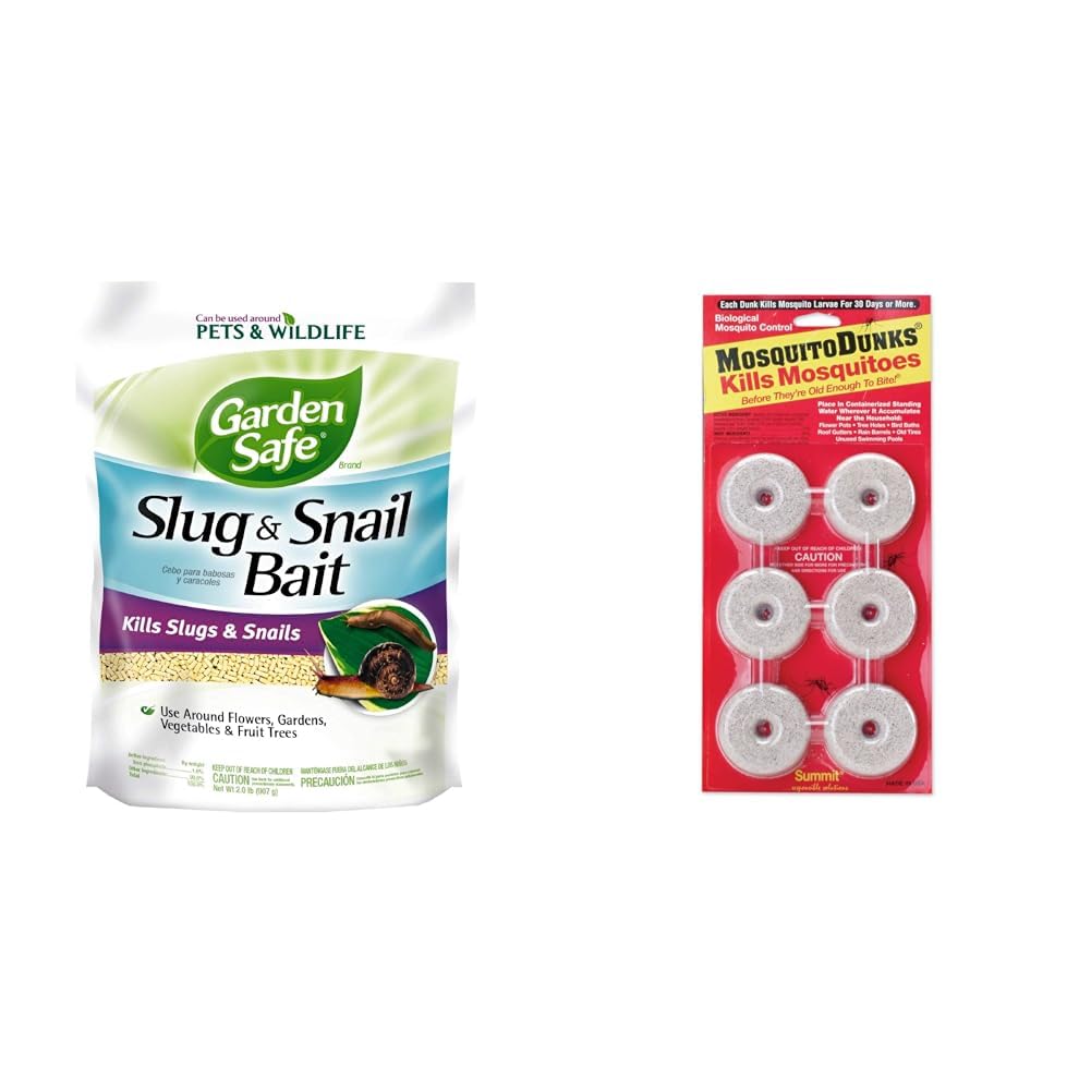 Garden Safe Slug & Snail Bait, Kills Slugs & Snails Within