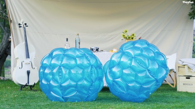 Bola De Parachoques Inflable De 1,2 M Pvc 2 Piezas | Envío gratis Bola De Parachoques Inflable De 1,2 M Pvc 2 Piezas | Envío gratis