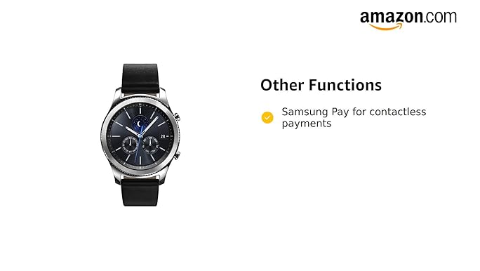 Amazon.com: Samsung Gear S3 Classic Smartwatch 4GB SM-R770