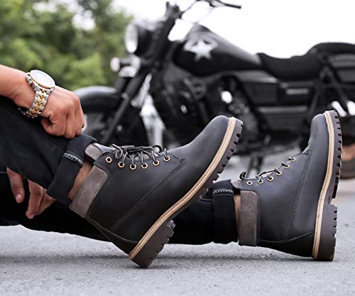 Image of Bacca Bucci Men Leather Hiking Boot