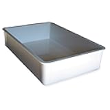 F8686 Stacking Container HD L 25 3/4 D 6 White