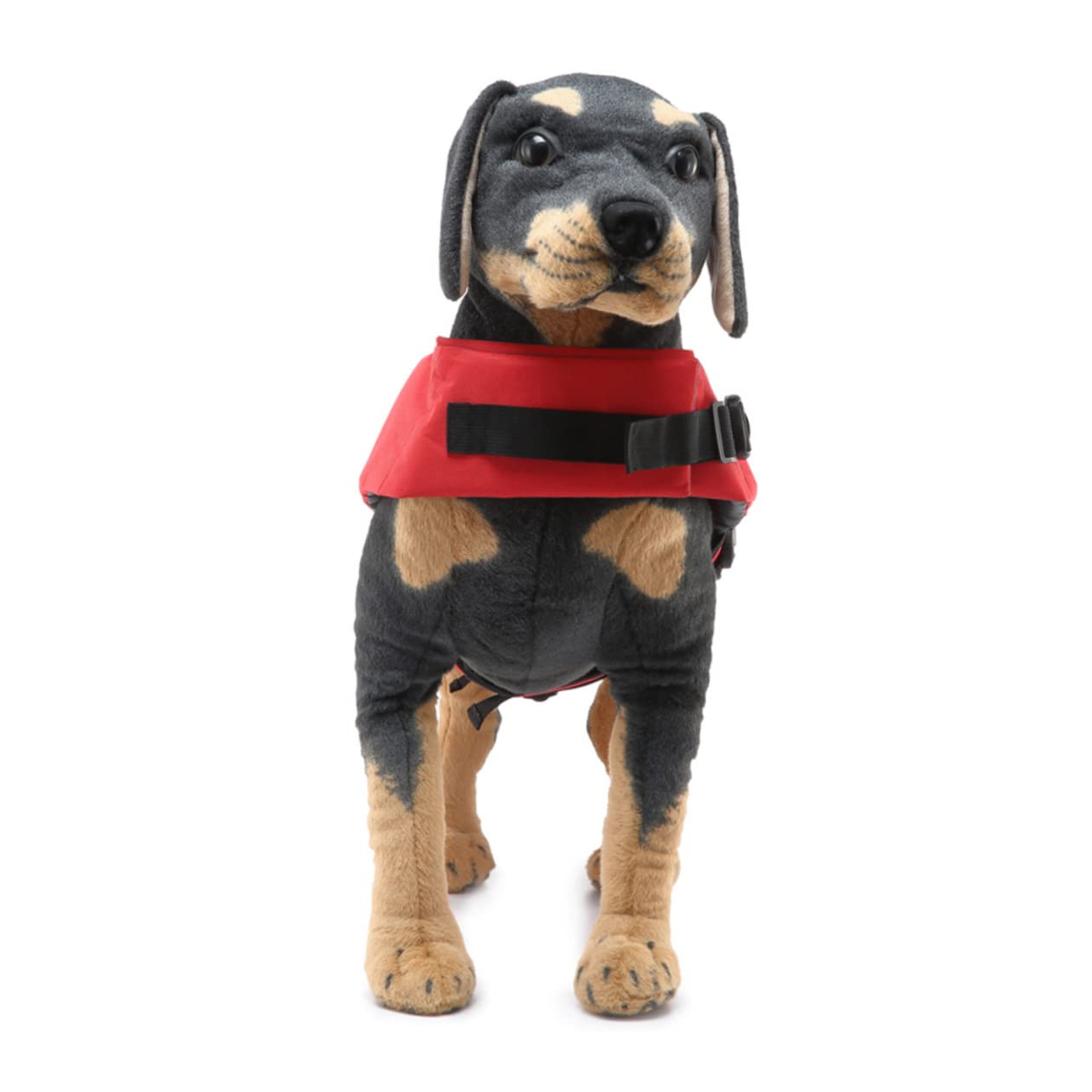 BESPORTBLE Pet Apparel Dog Swimming Life Vest Puppy Life with Reflective Strip Easy Snap Buckle for