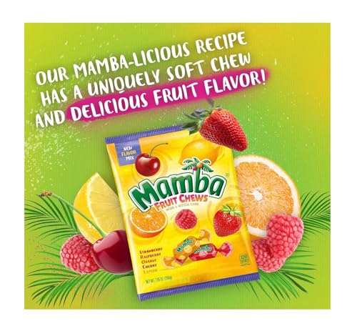 Mamba Fruit Chews - 2 lbs de Dulces en Envase Individual miniatura 2